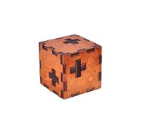 Lurrose Rompecabezas de Madera para Adultos Diseño Fino y Seguro, Cubo Ming Luban para DIY y Relajación Después del Trabajo
