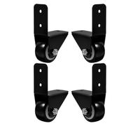 Lurrose Ruedas Silenciosas Aplicables para Muebles 4 Piezas 1.5 Pulgadas Ruedas Giratorias Resistentes para Cajones y Armarios para Muebles sobre Alfombra y Suelo de Madera