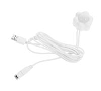 Lurrose Sensor de Fuente para Gatos Detección Infrarroja Inteligente Accesorio USB para Bebedero de Módulo Inductor de Movimiento Adhesivo Práctico para Alimentación Automática de