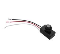 Lurrose Sensor de Luz Fotocélula para Iluminación Exterior Automática Control Dusk To Dawn con Tecnología de Detección de Luz para Luces de Calle y Jardín