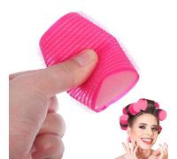 Lurrose Set de 8 Rizadores de Esponja para Cabello, Rodillos Suaves y Autoagarre, Ideales para Mujeres Que Buscan Crear Rizos en Cualquier Ocasión