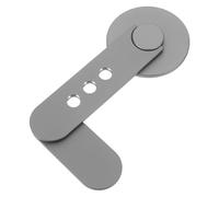 Lurrose Soporte Magnético para Teléfono Móvil y Portátil Gris Oscuro, Brazo Ajustable 360° Base Desmontable, Soporte Delgado y Portátil para Trabajo y Viajes, Accesorio Multitarea