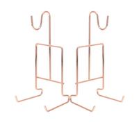 Lurrose Soporte para Secar para Organizador Tazas de Piezas 2 de Hierro Café Fácil de Limpiar y Resistente, Rejilla Adecuado para Cocina