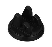 Lurrose Soporte para Teléfono Adhesivo Fuerte Soporte de Navegación GPS Base de Silicona para Tablero Accesorio para Móviles Negro