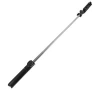 Lurrose Soporte para Teléfono Móvil Retráctil y Plegable, Mini Trípode Portátil Negro, Ajustable 360° para Fotos, Vídeo y Proyector, Accesorio Ligero para Smartphone