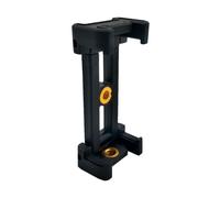 Lurrose Soporte Plegable para Teléfono Móvil Tipo E de Plástico Negro, Fácil de Usar, Compatible con Trípode para Fotografías y Accesorios de Fotografía