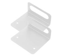 Lurrose Soportes Antideslizantes para Colchón 2 Piezas Color Claro 5 Cm de Altura, Pinzas de Hierro sin Taladros para Fijar Colchones y Cojines en Camas y Sofás, Retentor de Colchones