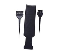 Lurrose Tablero de paleta de peluquero con cepillo para herramientas para teñir el cabello Balayage