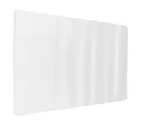 Lurrose Tapete Transparente Antideslizante para Silla de Oficina y Jardín, Protector de Suelo PVC Resistente 40x60 Cm, Alfombrilla para Protección de Pisos y Espacios Interiores