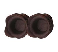 Lurrose Tazas para Hornear Medianas de Papel Kraft Forma de Loto, 100 Unidades, Resistentes Grasa y Alta Temperatura, Envoltorios Desechables para Cupcakes y Muffins, Soportes para