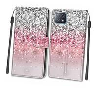 Lurrose Teléfono Pintada con Compatible con Material PU y TPU Cierre Soporte Incorporado Protección Caída y Rayones y Compacto