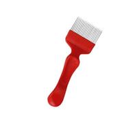 Lurrose Tenedor Desoperculador de Acero Inoxidable y Plástico para Apicultura, Herramienta Resistente para Extraer Cría de Zánganos Desperdicio, Color Color Aleatorio Varios estilos