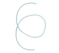 Lurrose Tira de Luz LED de Silicona 12v, Luz de Neón Azul Hielo Flexible de 1 Metro, Cuerda de Neón Práctica para Decoración Interior y Exterior, Resistente al Agua Ip66