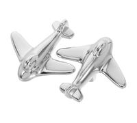Lurrose Tiradores de Gabinete Infantiles Forma de, 2 Pomos de Aleación de Zinc para Cajones y Armarios, Accesorios para de Habitación y Cocina Infantil
