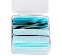 Lurrose Tiras Adhesivas para Pestañas Lash Glue Autoadhesivo de Gelatina Azul, Fácil Aplicación y Paquete de 40 Piezas para Extensiones de Pestañas
