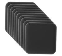 Lurrose Tope De Puerta Adhesivo para Pared 10 Unidades Protector De Parachoques De Puerta Protector De Manija De Puerta