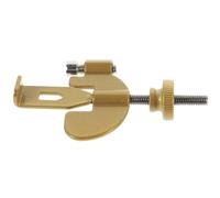 Lurrose Tope de Puerta Cierre Equipo de Hotel Cerrar Detener tapón Cerradura portátil Portable Door Lock Cerradura de Puerta de Hotel portátil Cerradura para Puerta Acero Golden