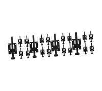 Lurrose Tornillos De Ajuste para Patas Patas Niveladoras Niveladores De Patas Pesadas Muebles De Exterior Resistentes Nivelador De Muebles Ajustable Clips para 4 Piezas x 4