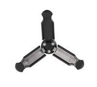 Lurrose Trípode Portátil para Cámara y Teléfono Móvil, Soporte de Escritorio Antideslizante, Mini Tamaño Compacto, Base de Goma Estable, Compatible Cámaras y Smartphones, Uso Interior