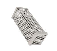 Lurrose Tubo Ahumador de Acero Inoxidable para Barbacoa Accesorios para Parrilla con Uniformes para Mejor Ventilación Portátil para Ahumar Carnes y Verduras Estufas de Pellets