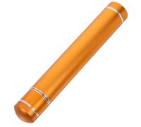 Lurrose Tubo de Cigarro Estuche Protector para Puro de Aleación de Aluminio Dorado, Portátil, para Viajes y Aventuras al Aire Libre, para Entusiastas del Cigarro