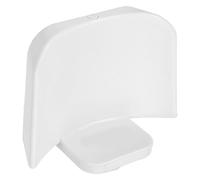 Lurrose Vasos de Salto de Plástico para Caballos Compatibilidad y Diseño Ligero, Soporte Blanco para Entrenamiento y Práctica Diaria de Obstáculos Ecuestres