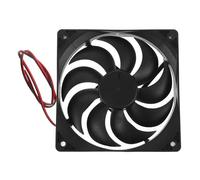 Lurrose Ventilador del evaporador del refrigerador: Funcionamiento silencioso, ventilación del refrigerador, Sistema de enfriamiento del congelador de RV, Piezas para caravanas, instalación casera