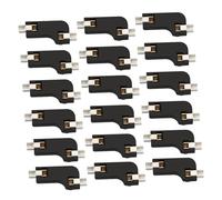 Lurrose Zócalo de PCB 20 Pcs Intercambiable en Caliente y Doble Pinza Material Abs para Conexión Rápida y Práctica para Teclado Mecánico