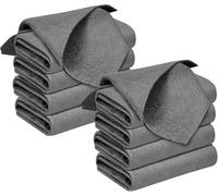 LUSEE Paños de Limpieza Magico 30x40cm, 10 Piezas Paños de Microfibras Bayetas de Microfibras Reutilizables para Limpiar Cristal Espejos Coches Baño Cocinas