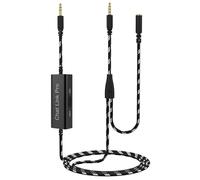 Lusgawer Chat Link Pro Cable para Elgato HD60 S/S+, tarjeta de captura HD60PRO, HD60 S+ Chat Link Pro Cable compatible con Elgato HD60, HD60S, H60Pro, Elgato HD60 X, Xbox One, PS4 y PS5 Switch (negro,
