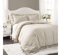 Lush Decor Reyna - Juego de edredón de 3 Piezas, Trigo, California King