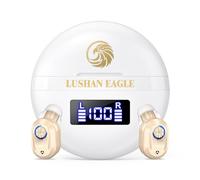 LUSHAN EAGLA Auriculares amplificados amplificador de sonido intrauditivo chip digital recargable (dos)