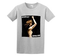 LUSHAOJIANG Goldfrapp Supernature Mens Gray T-Shirt L