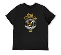 LUSHAOJIANG Good Charlotte Crest Mens T-Shirt Black Tees Unisex Shirt 3XL