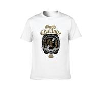 LUSHAOJIANG Good Charlotte Crest Mens T-Shirt White Tees Unisex Shirt 3XL