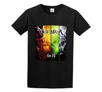LUSHAOJIANG Veil of Maya Mens T-Shirt Black Tees Unisex Shirt S