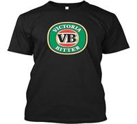LUSHAOJIANG Victoria Bitter 12 Mens T-Shirt Black Tees Unisex Shirt L
