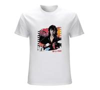 LUSHAOJIANG Viktor Tsoi is Alive Russian Legend Kino Mens T-Shirt White Tees Unisex Shirt L