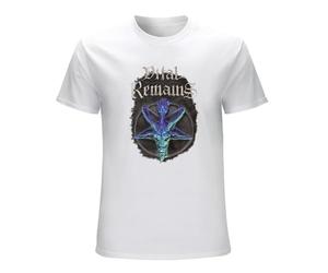 LUSHAOJIANG Vital Remains Forever Underground Mens T-Shirt White Tees Unisex Shirt S