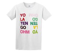 LUSHAOJIANG Yo La Tengo 3 Mens T-Shirt White Tees Unisex Shirt XL