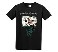 LUSHAOJIANG Yo La Tengo Popular Songs Mens T-Shirt Black Tees Unisex Shirt XL