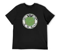 LUSHAOJIANG Yoruba Orisha Babalawo Opon Ifa Formal Building Mens T-Shirt Black Tees Unisex Shirt L