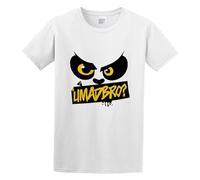 LUSHAOJIANG You Mad Bro Mens T-Shirt White Tees Unisex Shirt L