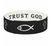 Lusinus Pulseras con versículo bíblico con chip táctil, toque para leer las Escrituras, pulseras cristianas y Jesús para hombres, mujeres y adolescentes, regalos de Pascua para adolescentes, regalos