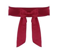 Lusofie Cinturón Mujer Fiesta Nupcial Reversible Cinturón de Satén de Vestir Liso Mujeres Cinturones para Vestidos Dama de Honor Cinturón de Boda Nupcial