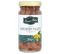 Lusso Vita Filetes De Anchoa En Aceite De Oliva 100g (Paquete de 6)