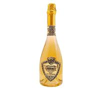 Lussory Vino espumoso espumoso espumoso de 24 quilates, desalcoholizado 0,0% sin alcohol de España, bajo en calorías, bajo en azúcar, halal