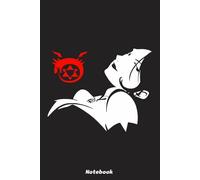 Lusst Fullmetal Alchemist Brotherhood Notebook: 6x9 120 Pages, Ruled Notebook, Journal, Daily Diary, Organizer, Planner