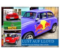 Lust auf LLOYD - Ein Kult-Auto der Fünfziger Jahre in Kuba (Wandkalender 2026 DIN A2 quer), CALVENDO Monatskalender: Verschiedene Lloyd-Modelle in Havanna