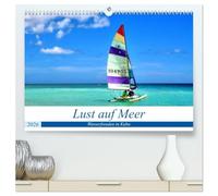 Lust auf Meer - Wasserfreuden in Kuba (hochwertiger Premium Wandkalender 2026 DIN A2 quer), Kunstdruck in Hochglanz: Wassersport im Urlaub an Kubas Küsten